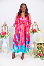 Load image into Gallery viewer, Pink Multi-Color Dress