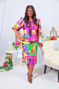 Multi-Color Dress
