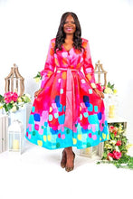 Load image into Gallery viewer, Pink Multi-Color Dress
